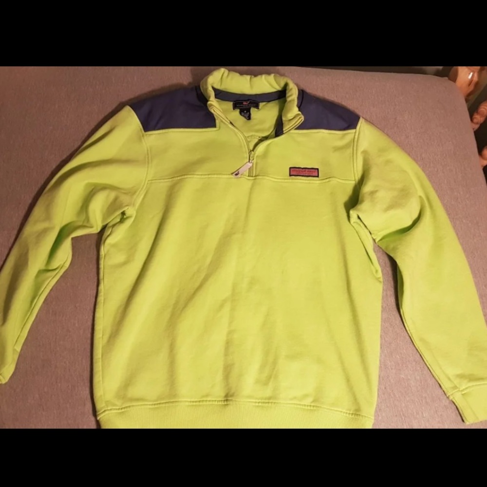 Vineyard Vines Men's Quarter Zip Shirt M